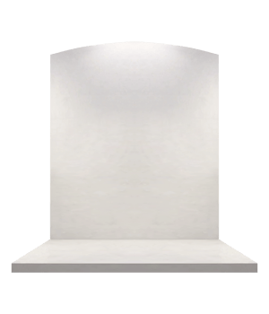 Exhibition Backdrop booth White Color for Product Showcase png