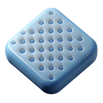 exquisite elegant Dotted grid, crisp edges, minimal design, flat color Scalable Design. refined png