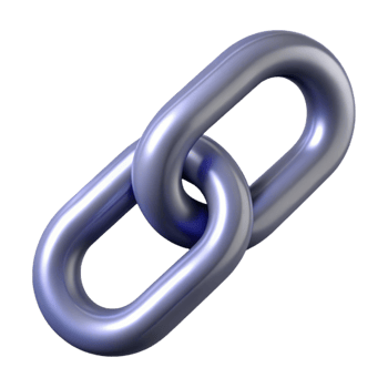 serene baroque Chain link pattern, single-weight stroke, crisp edges, scalable Design. authentic png