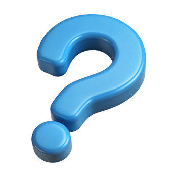 dynamic exquisite Flat color, scalable question mark with clean lines. Sharp edges Scalable Design. museum quality png