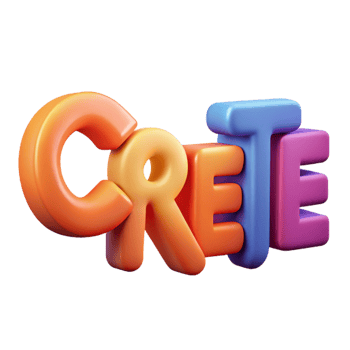 exceptional futuristic Minimal, scalable CREATE in sans-serif with clean lines. Flat color Scalable Design. refined png