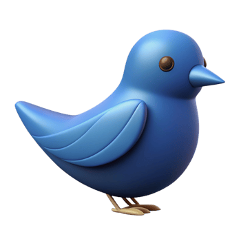 unforgettable baroque Stylized bird silhouette with crisp edges. Flat color, minimal, scalable Design. handcrafted png