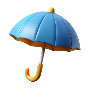 ethereal mesmerizing Crisp edges define a stylized, scalable umbrella. Flat color, minimal design Scalable Design. luxury png