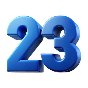 hypnotic playful urban Geometric numerals with clean lines and flat blue color. Crisp edges. Scalable design Scalable Design. perfect clarity png