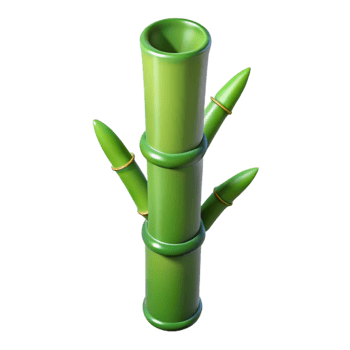captivating tropical Concept art style rendering of a futuristic, foldable, isolated architectural structure with Transparent Background studio quality png