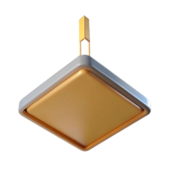 melancholic vibrant Concept art style, isolated cutout of a single, suspended ceiling tile, acoustic with Transparent Background elite png