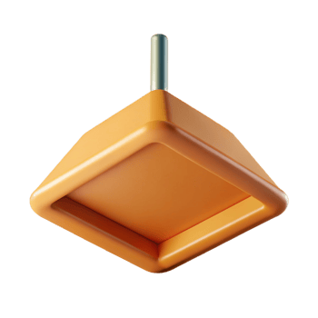 spectacular classic Concept art style, isolated cutout of a single, suspended ceiling tile, acoustic with Transparent Background expertly shot png