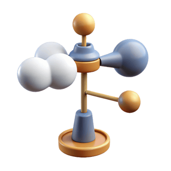 pristine rustic Traditional weather vane, with Transparent Background authentic png