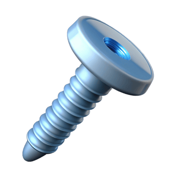 inspired mid-century Screw flat head with Transparent Background impeccable png