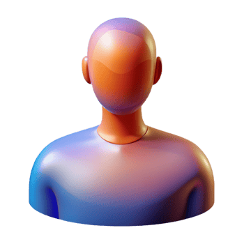 mesmerizing romantic urban Abstract human form, abstract portrait, with Transparent Background impeccable png