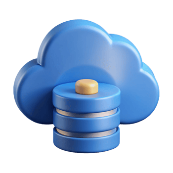 breathtaking rare Data storage cloud icon with Transparent Background png