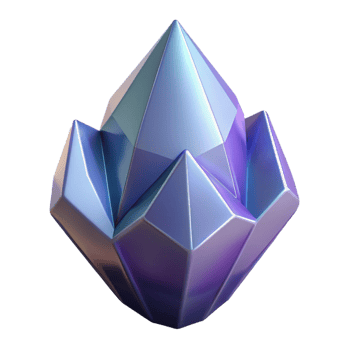 sumptuous coveted Ultra-detailed, photorealistic isolated cutout of a single, perfectly formed quartz crystal with Transparent Background png