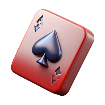 distinctive contemporary A single playing card, the Ace of Spades with Transparent Background exclusive png