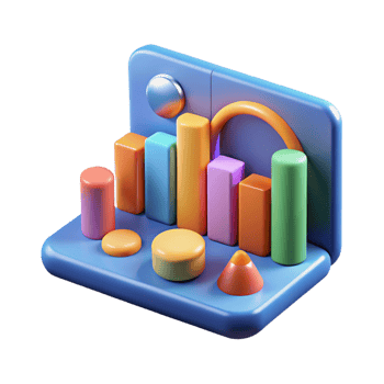 enchanting creative Big data analytics chart with Transparent Background masterfully captured png