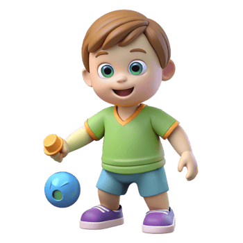 striking rare Toddler playing with toy with Transparent Background png