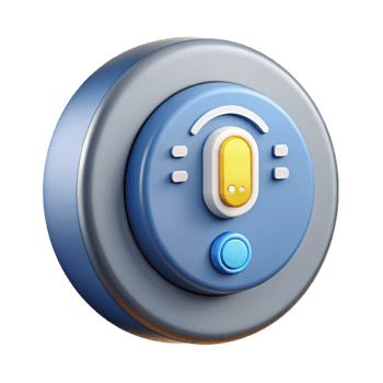intense wonderful Smart thermostat with Transparent Background museum quality png