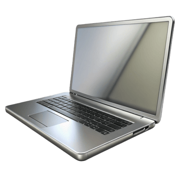 bold wonderful A sleek, silver laptop computer, closed with Transparent Background original png