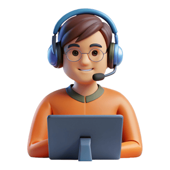 stunning tranquil victorian Gamer, headphones, focused on screen, with Transparent Background masterfully captured png