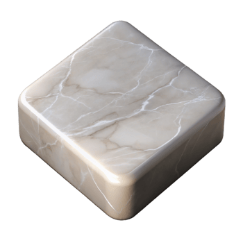 acclaimed tropical Photorealistic, ultra-detailed, isolated cutout of a single, marble floor tile, polished with Transparent Background high quality png