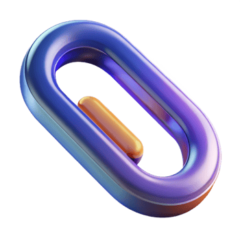 dazzling harmonious bohemian A paperclip, bent into an abstract shape with Transparent Background gallery standard png