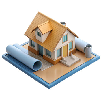 exquisite rare House plan architectural drawing floor plan with Transparent Background png