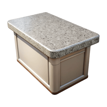 dramatic coveted Quartz countertop, engineered stone, kitchen design with Transparent Background png