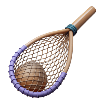 sought-after bohemian Ultra-detailed photorealistic isolated cutout professional render of a tribal woman's hand-woven fishing net with Transparent Background ultra HD png