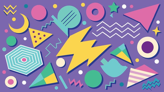 Vintage Inspired Shape Collection vector