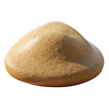 peaceful dazzling Professional render of a single photorealistic ultra-detailed isolated cutout of a single grain of sand magnified with Transparent Background exclusive png