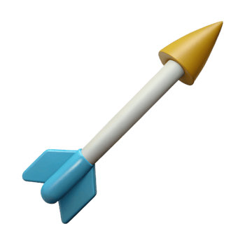 celebrated industrial A single, hand drawn arrow with Transparent Background masterfully captured png