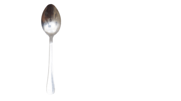 Stylish stainless steel fork isolated on transparent background png