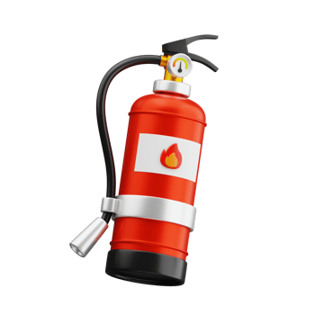 Extinguisher 3D Icon. Fire Extinguisher 3D Icon png