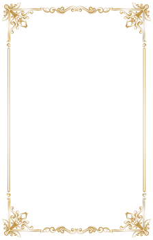 Classical Vintage Border for Invitation and Certificate png