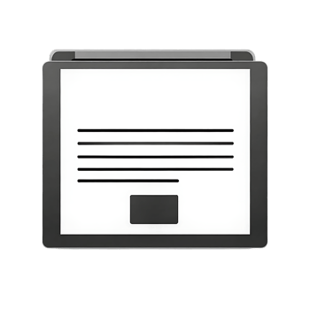 Digital Document Display on Portable Device png