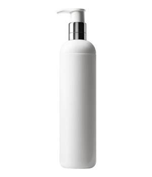 White Bottle Shampoo Body Soap Mockup Design Logo png
