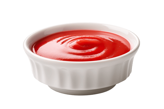 Bowl with sauce isolated on transparent background png