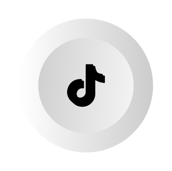 Tiktok logo black on circle png