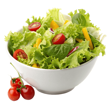 Fresh green salad png