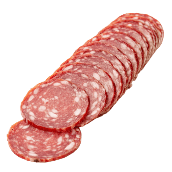 Salami isolated on transparent background png