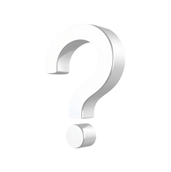 Question mark 3d sign. png