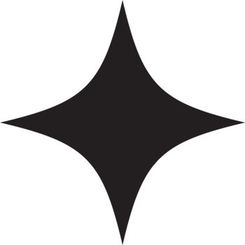 Black Star Shape Aesthetic Silhouette png