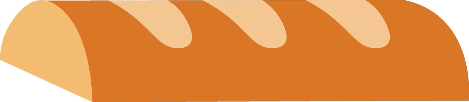 Illustration of a Fresh Bread Loaf vector