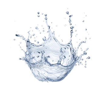 Water splash captured in high detail on a transparent background, showcasing dynamic motion and clarity, water splash isolated on transparent background png