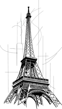 the Eiffel Tower vector