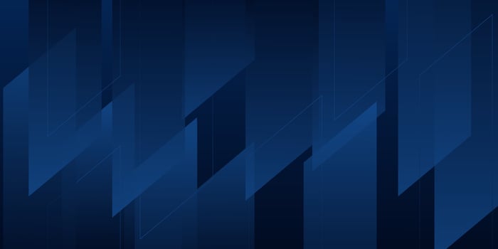 Abstract dark blue background. Simple overlapping triangle pattern with lines. Eps10 vector