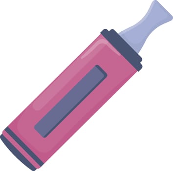 Pink Handheld E-Cigarette vector