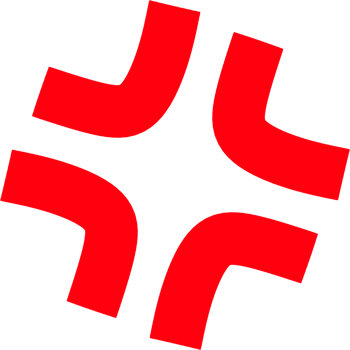 Angry icon. red anger mark. Moody symbol png