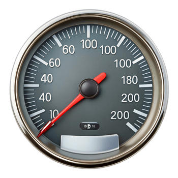 Modern automotive odometer dial perfect for accurate mileage tracking and vehicle monitoring png