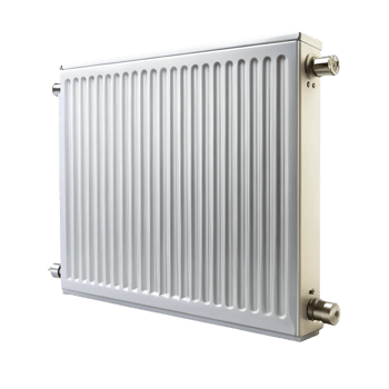 Stylish metal radiator panel perfect for home heating and energy efficient temperature control png