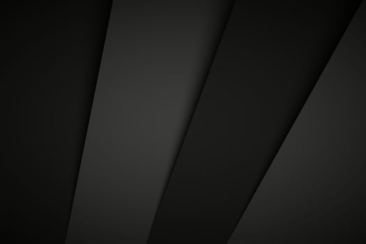 Black and grey sheets of paper, stainless steel background with diagonal stripes, illustration vector